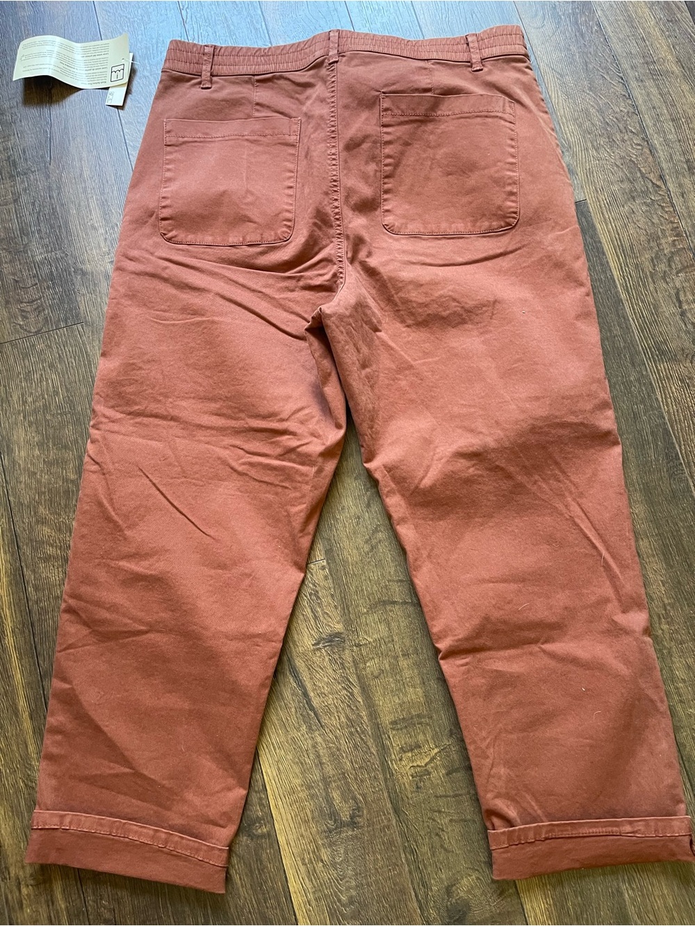 Goodthreads Rust Straight-Leg Pants - Picture 3 of 6